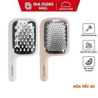 Bộ dụng cụ bào 2p lock&lock cks004 màu trắng, màu be - dao bào nhuyễn thực phẩm - hàng chính hãng