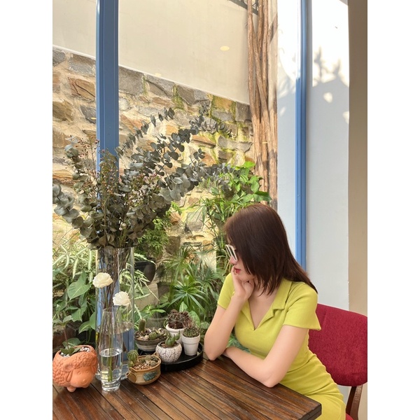 Kara dress Đầm body thun gân cao cấp đầm Cuao - willa.cuaoshop