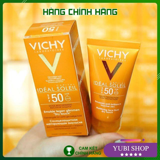 Kem Chống Nắng Vichy Chính Hãng - Kem Chống Nắng Vichy Ideal Soleil Spf50+ Pháp  - Hot