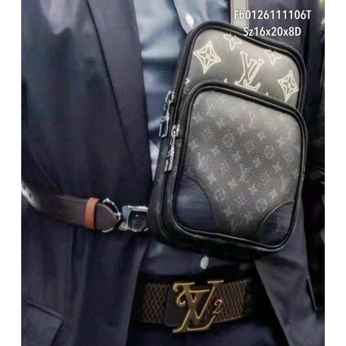 Túi đeo chéo Nam Lv amazone sling bag form hộp fullbox