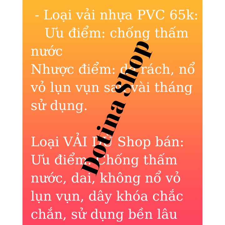 Áo Trùm Máy Giặt Cửa Trên Và Cửa Trước Vải Dù Siêu Bền