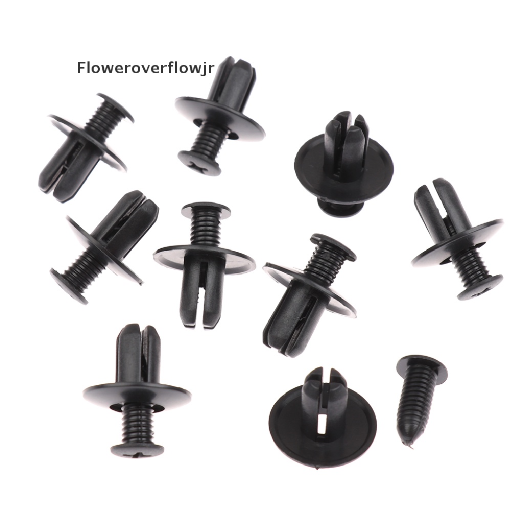 Set 100 Đinh Tán 8mm Bằng Nhựa Phụ Tùng Cho Xe Ô Tô
