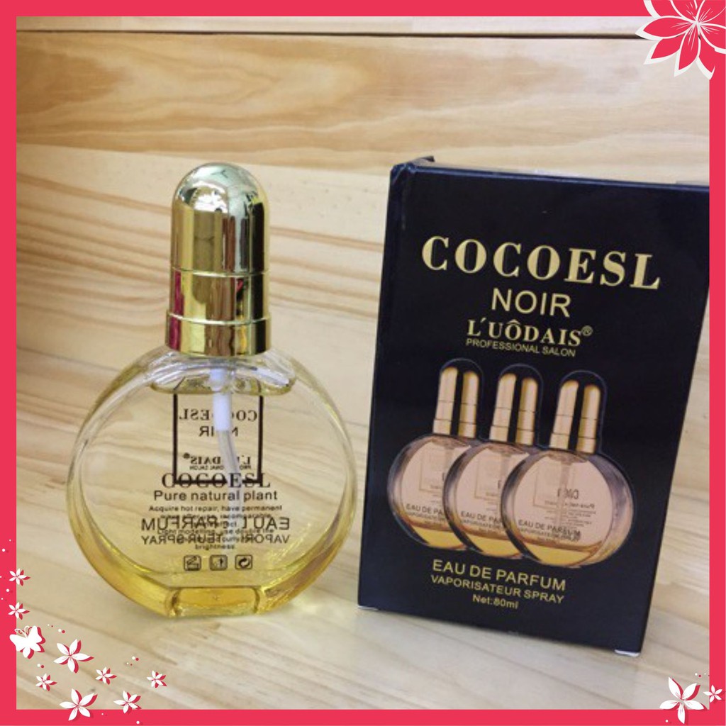 TINH DẦU DƯỠNG TÓC COCOESL NOIR LUÔDAIS CHAI VÀNG 80ML