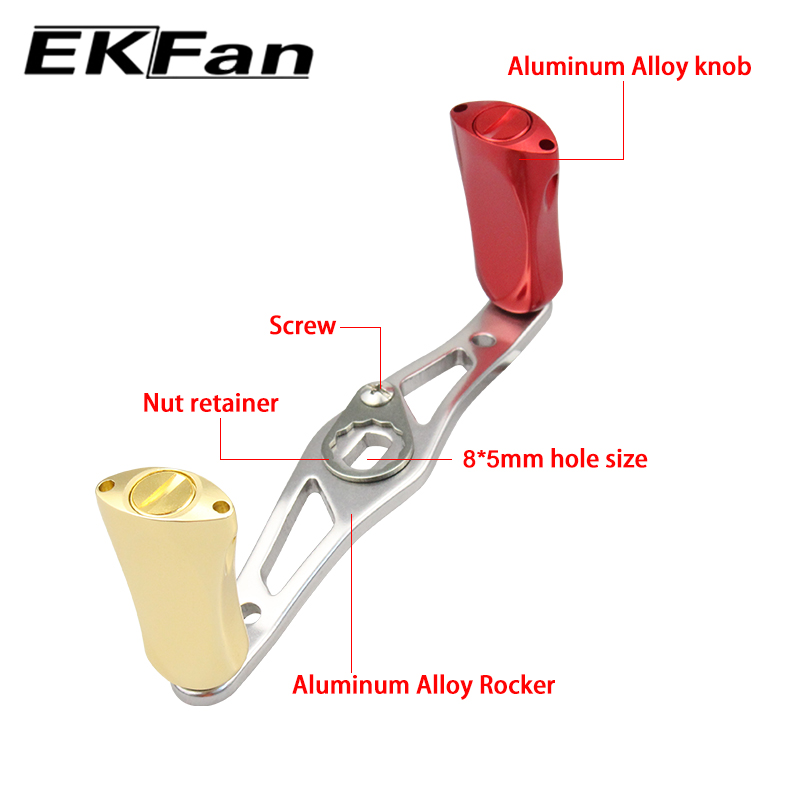 Tay Cầm Cần Câu Bằng Hợp Kim Nhôm 8 * 5MM Dài 99mm Cho abu daiwa Shimano