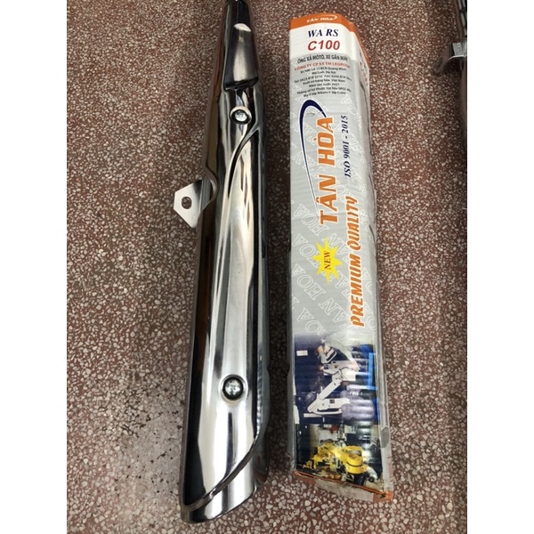 ỔNG XẢ TÂN HOÀ ZIN XE WAVE50cc/WAVE 100