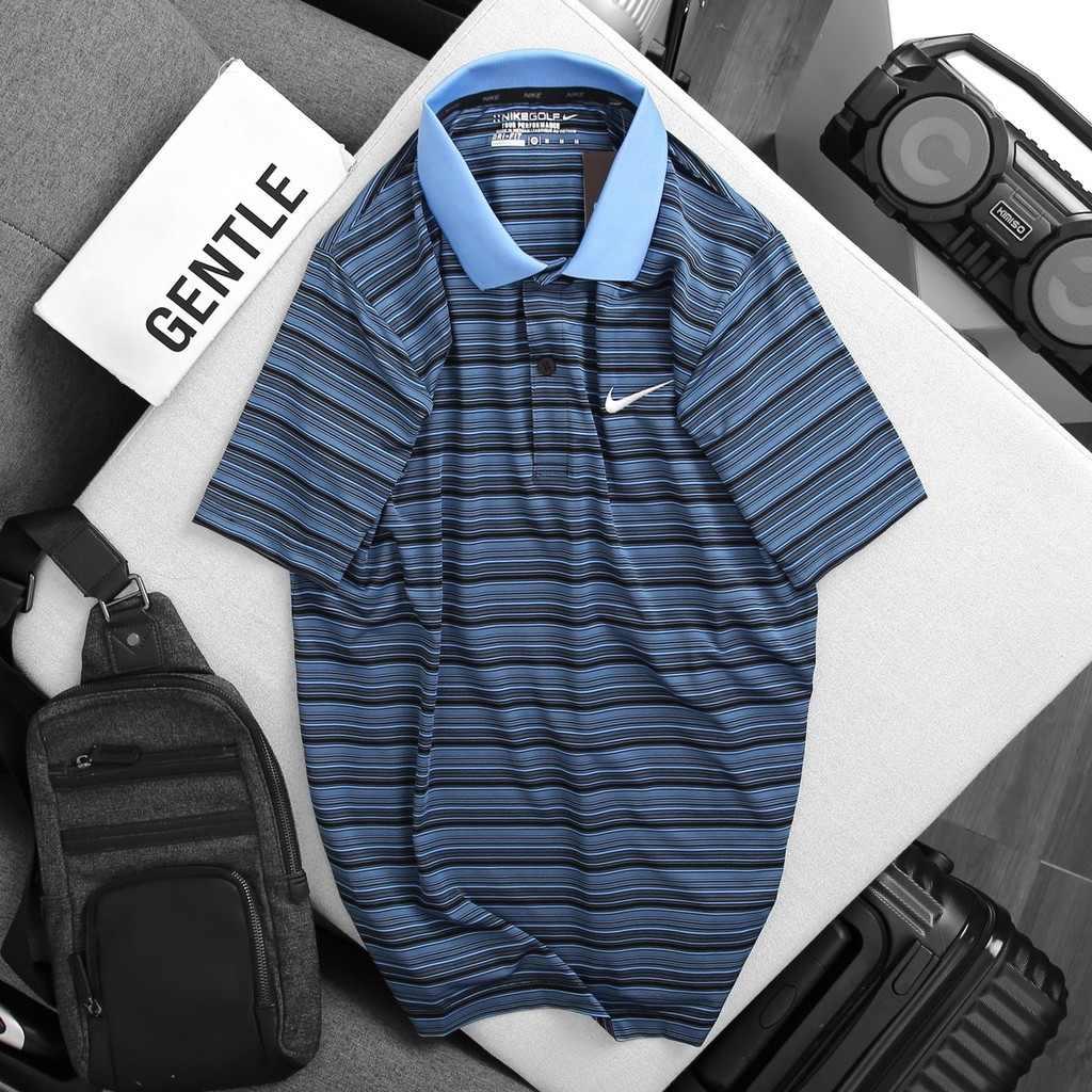 Áo thun đánh golf/áo thể thao cổ trụ cao cấp, chất liệu poli chính phẩm | BigBuy360 - bigbuy360.vn