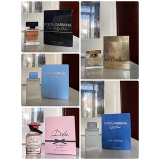 [TÁCH SET MACY’S] Nước hoa Dolce & Gabbana Garden, The one, Light blue, Light blue eau intense, The only one