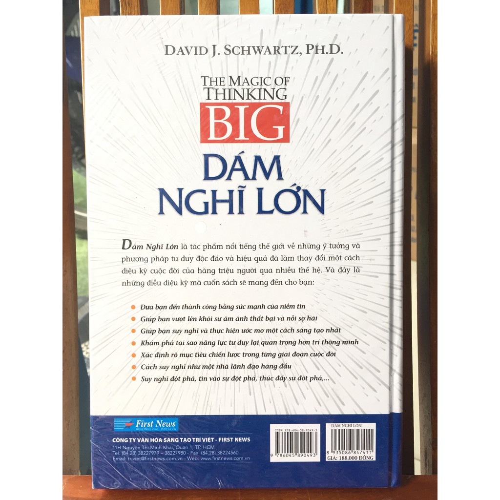 Sách - Dám Nghĩ Lớn (Bìa Cứng)