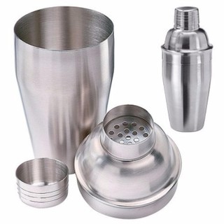 Dụng Cụ Pha Chế Cocktail Shaker 350cc INOX Cao Cấp (Bạc)