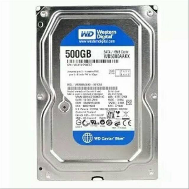 Ổ Cứng Sata / Wd Blue 500gb / 7200rpm / 1 | BigBuy360 - bigbuy360.vn