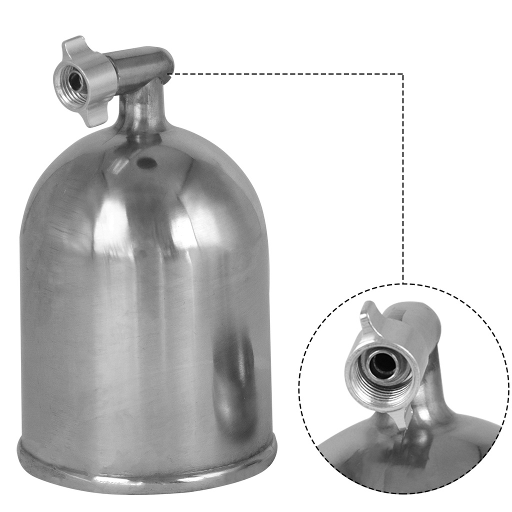 Cốc Phun Sơn Bằng Nhôm/Nhựa 400Cc Cho F75 W101 W71 W77