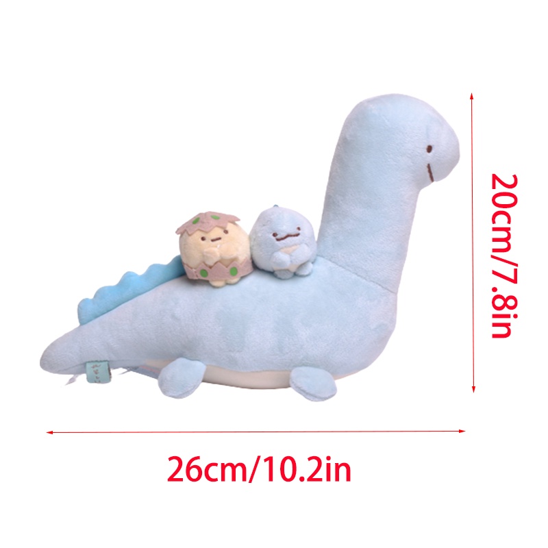 【Ready Stock 】Sumikko Gurashi Plush Toy Lizard Mom Dinosaur Stuffed Doll Kids Xmas Gifts
