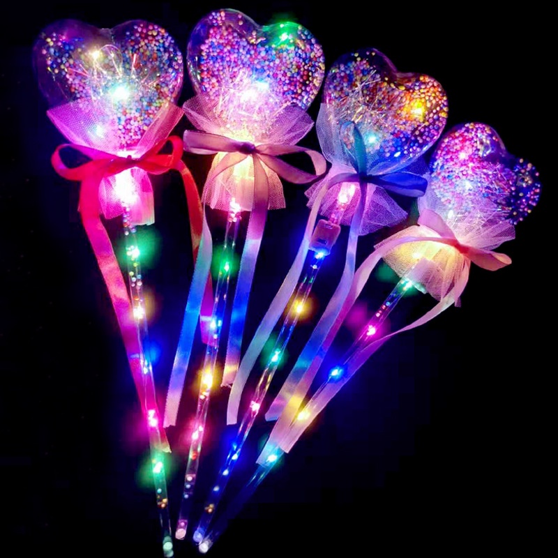 Gậy phát sáng 💝Freeship💝 quả cầu pha lê, Đèn trung thu phát sáng nhấp nháy mẫu 2022