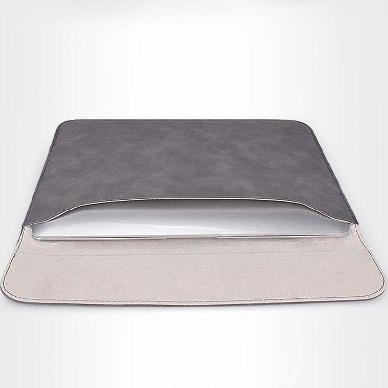 Túi đựng máy tính xách tay EVERTONER da chống thấm nước có túi đựng cục sạc thích hợp cho Macbook Air Pro 2022