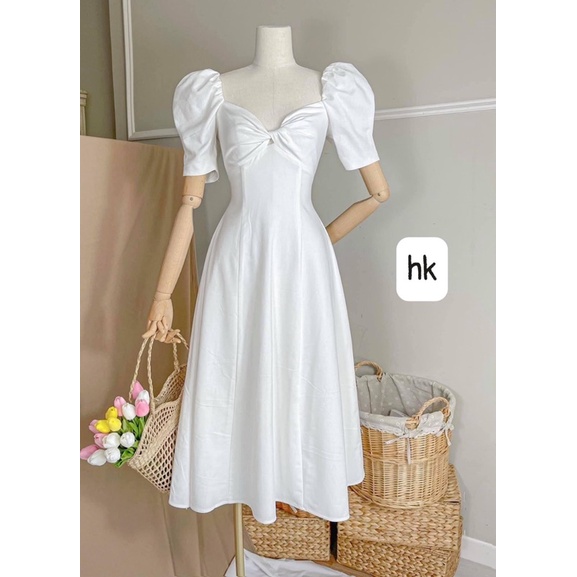 Loại 1 váy thiết kế xoắn ngực | BigBuy360 - bigbuy360.vn