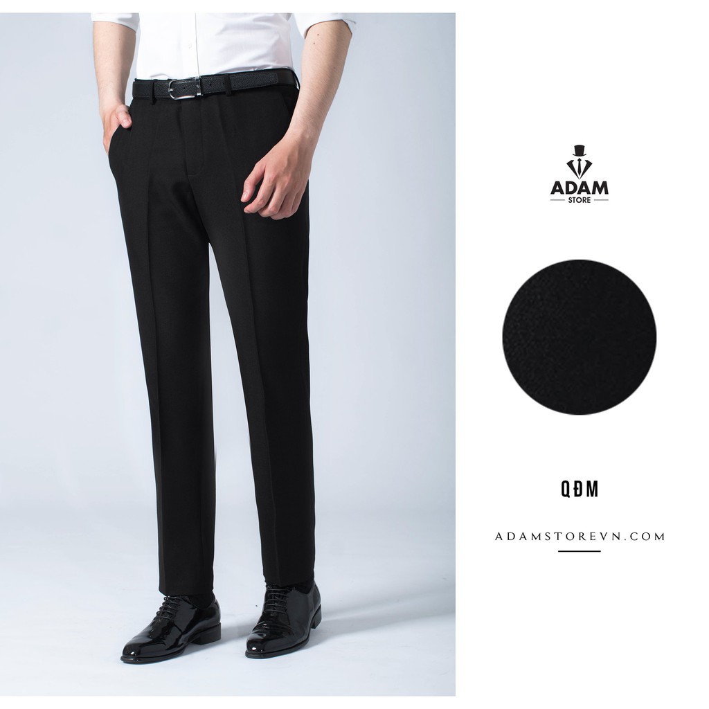 QUẦN ÂU NAM ADAM STORE ĐEN QDM