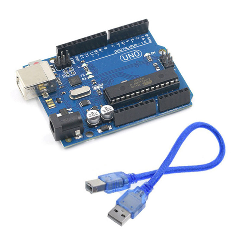 UNO R3 ATMEGA16U2 + Chip MEGA328P cho Bảng phát triển Arduino UNO R3 + Cáp USB