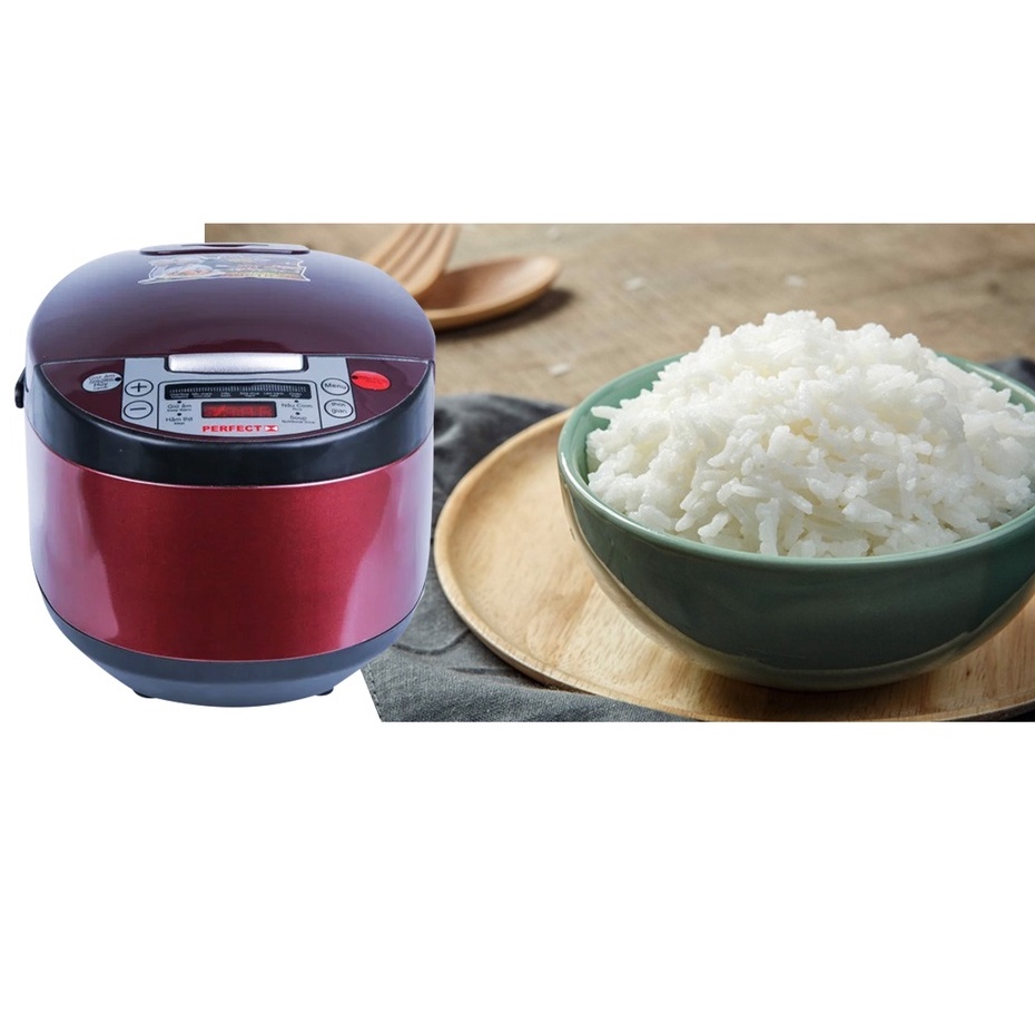 Nồi Cơm Điện Tử Lồng Niêu Perfect PF-C608 900W - Hàng chính hãng - HAPOS