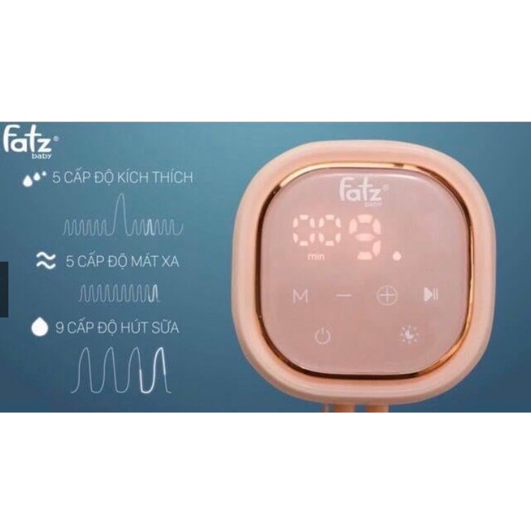 Máy hút sữa điện đôi Fatzbaby Resonance 3 FB1160VN lực hút mạnh mềm mại 3 chế độ