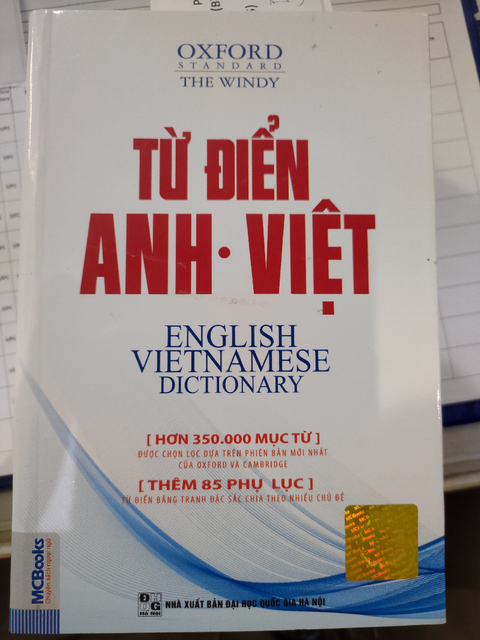 Sách - Từ điển Anh - Việt (Bìa Mềm Trắng) | BigBuy360 - bigbuy360.vn