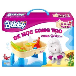 BỘ ĐỒ CHƠI XÚC CÁT KÈM BÀN HỌC CHO BÉ