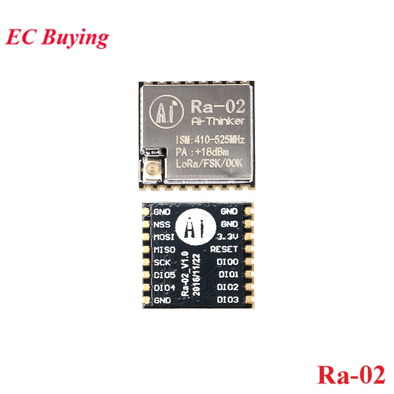 Mô đun thông minh Sx1278 Ra-01Ra-02 Lora 433mhz / Spi Dip Ra-01 Ra-02 tiện dụng