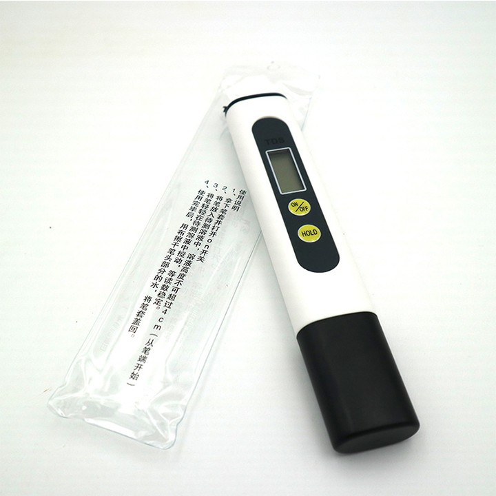 bút thử nước sạch tds Đo tổng chất rắt hòa tan theo đơn vị mg/l, PPM