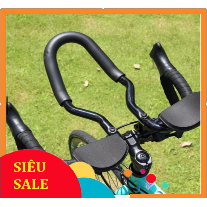 Tay nghỉ xe đạp thể thao tay nghỉ vòng cung gắn ghi đông chống mỏi siêu chắc chắn