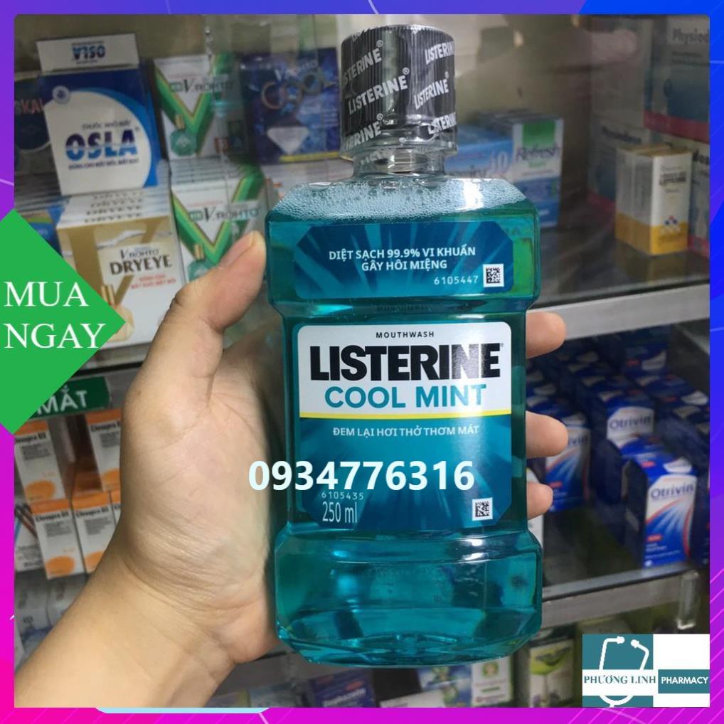 nước súc miệng Listerin 250ml