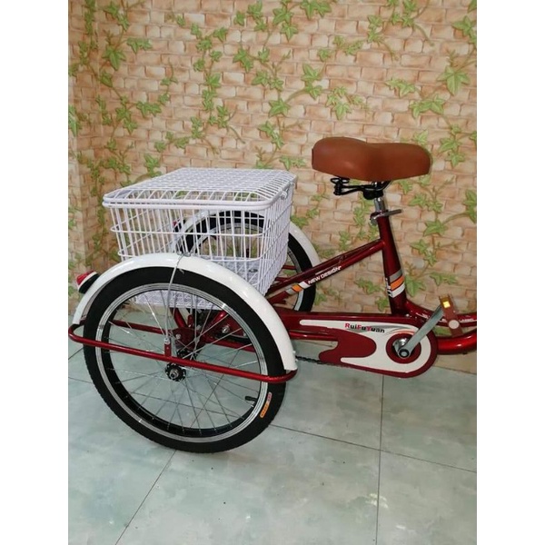 XE ĐẠP BA BÁNH CHO NGƯỜI GIÀ - Loại 1 khung hợp kim thép bền
