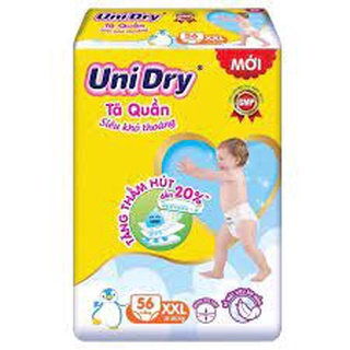 Tã quần unidry size m74/l68/xl62/xxl56/xl48