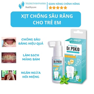 Xịt răng miệng, ngừa nhiệt miệng, sâu răng, sún răng ở trẻ nhỏ, chai xịt hôi miệng DR.PSKID