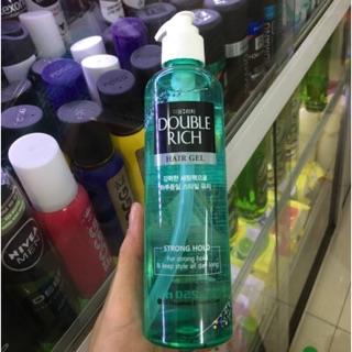 Gel tạo kiểu dành cho tóc uốn Double Rich Hard GEL 250 ml
