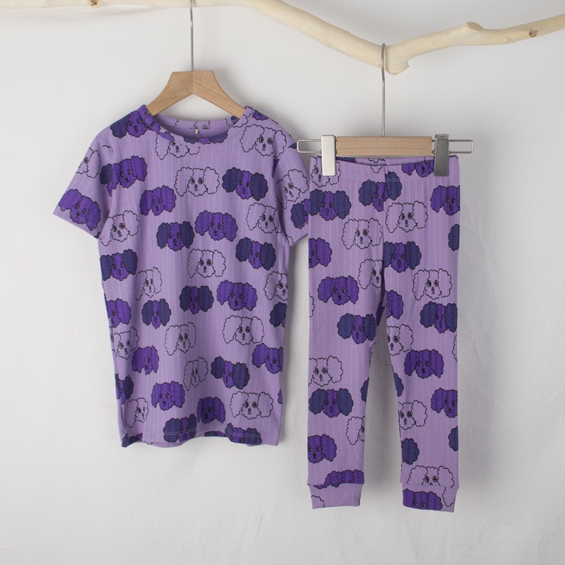 BEAR LEADER Bộ Áo Thun Cotton In Họa Tiết Gấu + Quần Legging Xinh Xắn Theo Phong Cách Mùa Thu Hàn Quốc Dành Cho Bé Gái