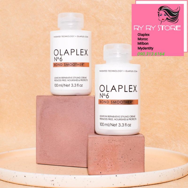 (CHÍNH HÃNG) Olaplex No6 kem xả khô phục hồi giúp tóc thơm, mềm mượt