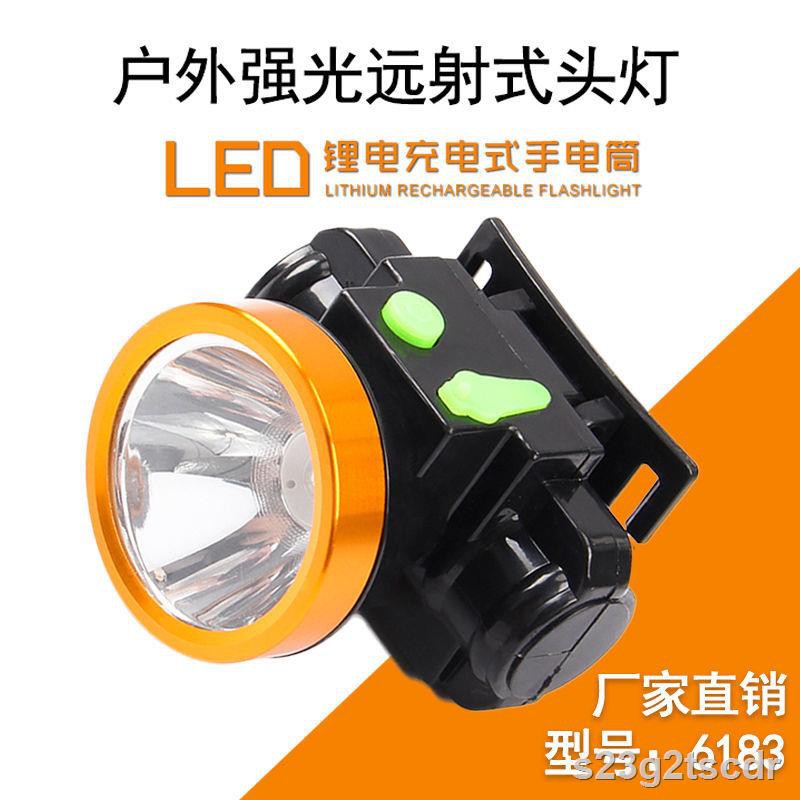 Đèn pha LED lithium có thể sạc lại câu cá ban đêm pin siêu sáng Cấu tạo taiH