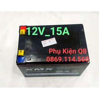 Bình ắcquy loa kéo 12V-15Ah