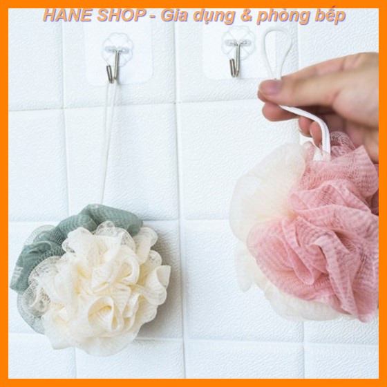 Bông Tắm 2 Màu Tạo Bọt Mềm Mại (Loại tốt) - Shop giao màu ngẫu nhiên