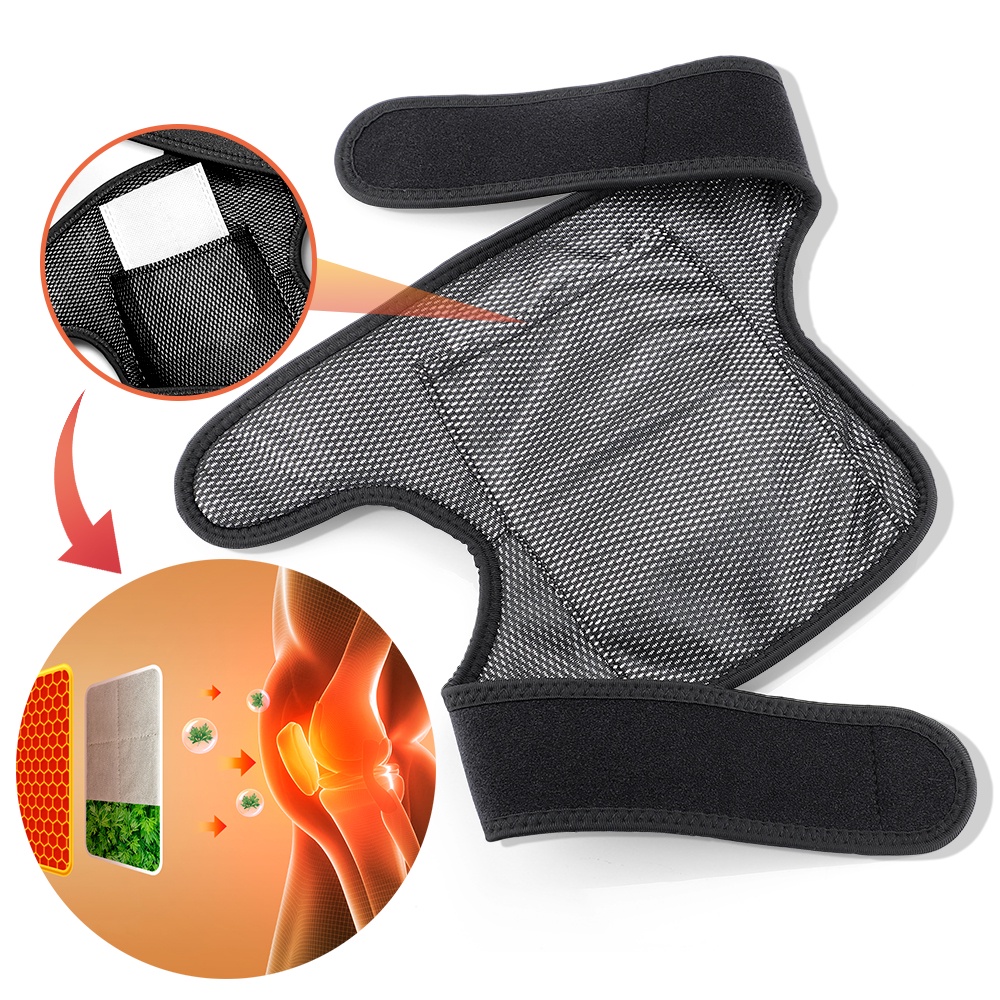 Đệm Điện Rung Massage Đầu Gối / Khuỷu Tay Mát Xa Giảm Đau Chăm Sóc Sức Khỏe