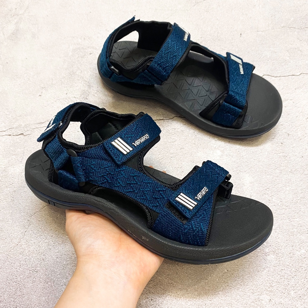 Giày sandal nam quai dán tông xanh thời trang trẻ trung sành điệu - TT324