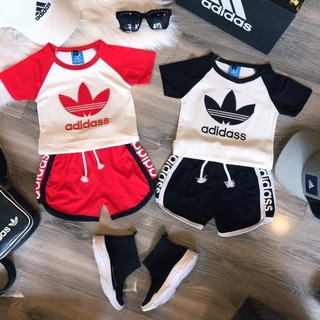Bộ adidas thêu nổi cho bé trai, bé gái