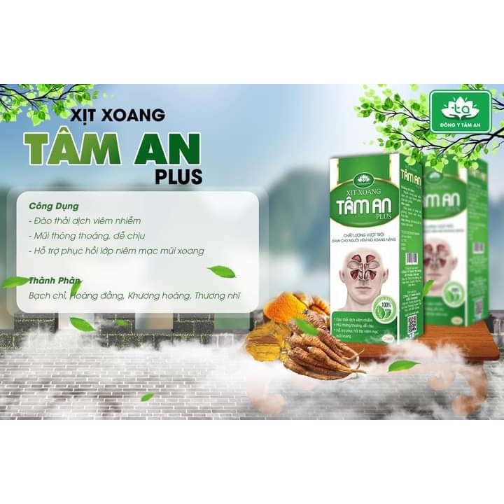 Xịt xoang tâm an { CHÍNH HÃNG } 100%