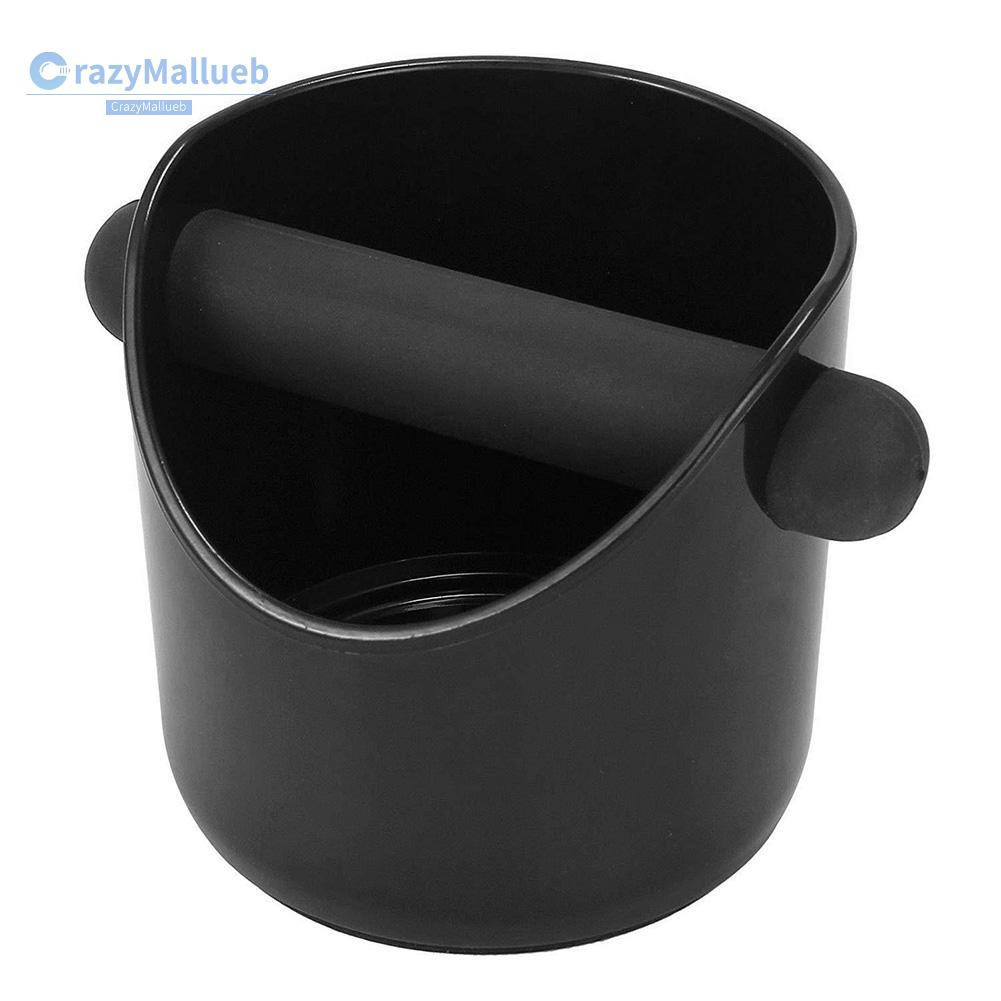 Crazymallueb❤ABS Shock-absorbent Coffee Slag Bucket Anti Slip Grind Dump Bin Waste Bin❤Kitchen