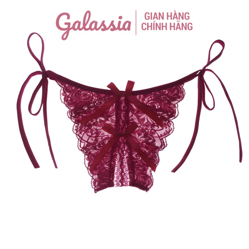 Quần lọt khe nữ sexy lót cao cấp xì bikini đẹp chip chữ y chíp sịp kháng khuẩn chống viêm nhiễm hàng chính hãng Galassia