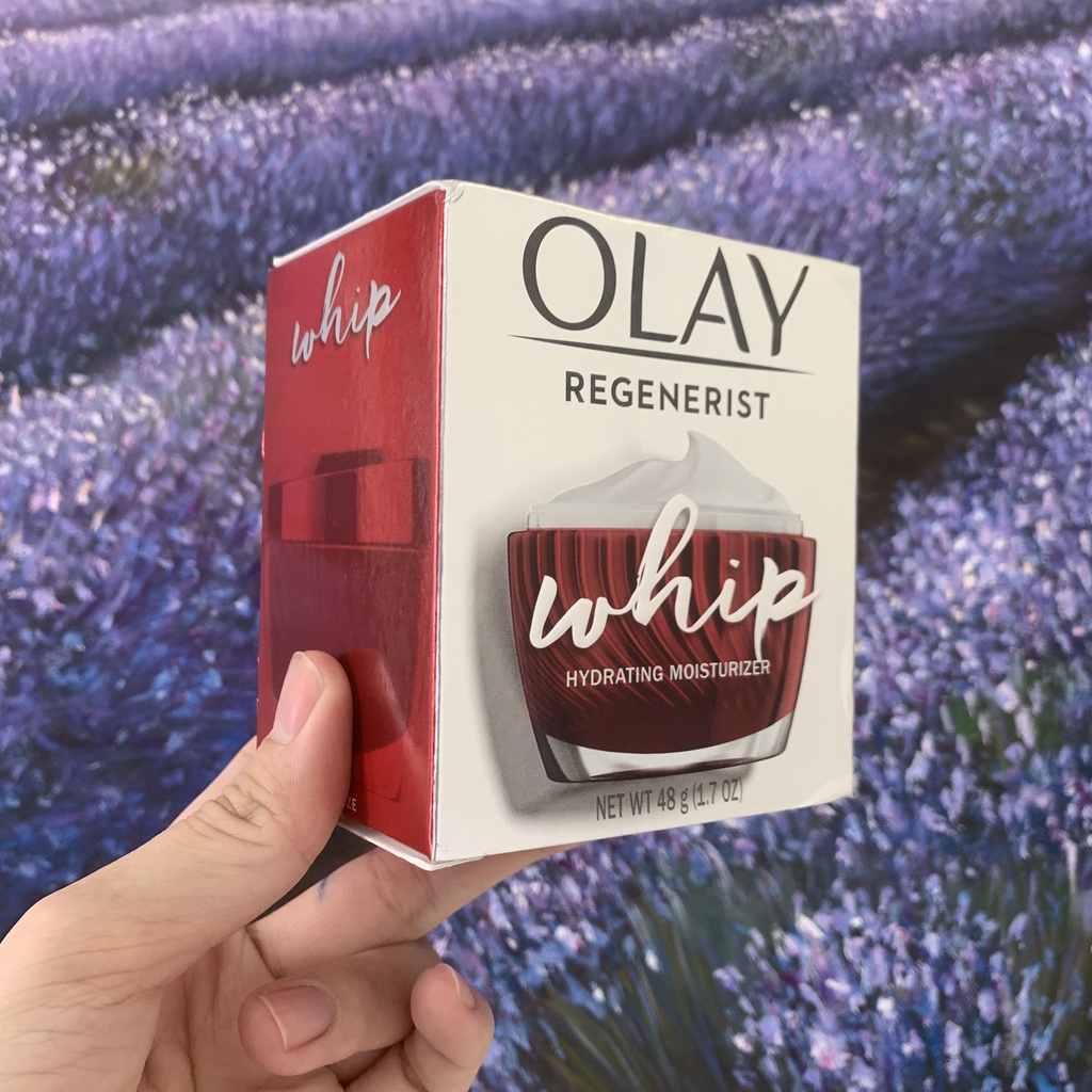 Kem Olay Đỏ Whip Chống Lão Hóa Olay Regenerist Whip Ngày/Đêm 48gr [Hàng Mỹ]-Kem Olay Do Whip