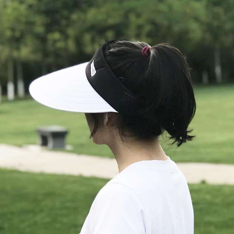 Mũ, Nón Chống Nắng Nửa Đầu Rộng Vành CBAEO Siêu Hot