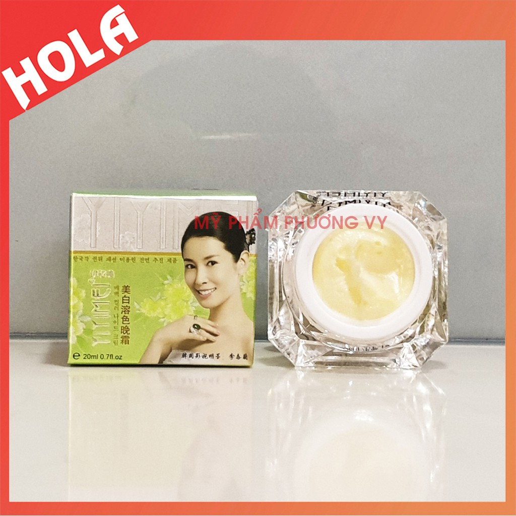 [CHÍNH HÃNG] Kem đêm Yiyimei, làm sạch nám, tàn nhang và dưỡng trắng da, kem nám Yiyimei, mỹ phẩm Yiyimei.