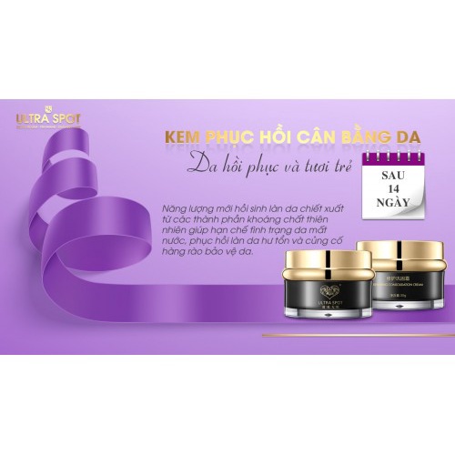 Kem Phục Hồi Cân Bằng Da Repairing Consoilidation Cream UltraSpot