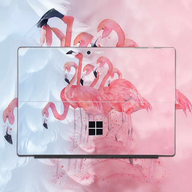 Bao Da Máy Tính Bảng Họa Tiết Hồng Hạc / Heo / Kỳ Lân 4 Cạnh Chống Trầy Xước Cho Microsoft Surface Go 3 Go 2 Surface Pro 8 7 6 5 4 3 2 X RT