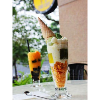 🍹Ly đựng kem thủy tinh 220ml